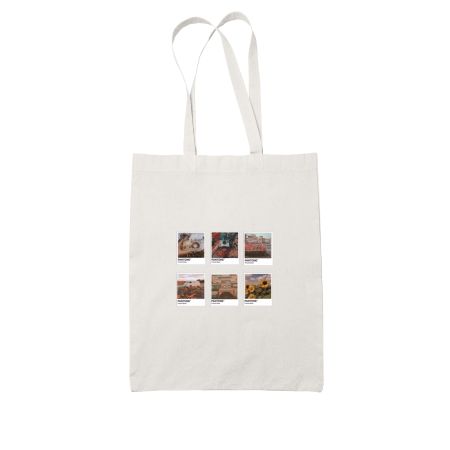 Vintage aesthetic White Tote Bag