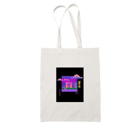 SYRE Jaden Smith White Tote Bag