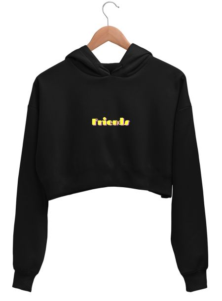 Friends Crop Hoodie