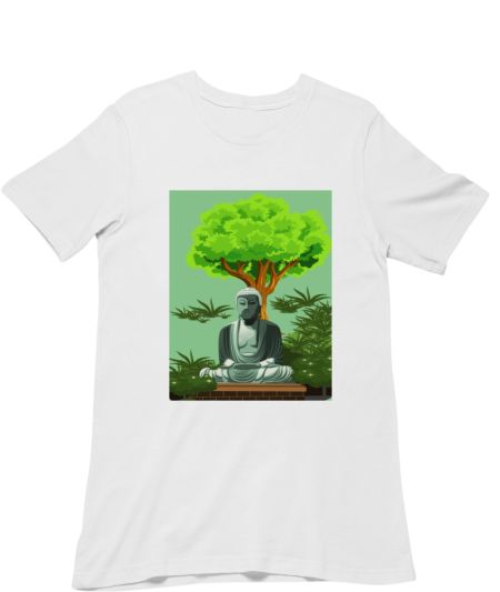 MEDITATING BUDDHA Classic T-Shirt