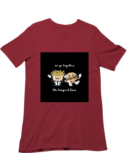 Burger and Fries Classic T-Shirt