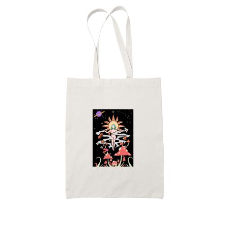 SHROOMS White Tote Bag