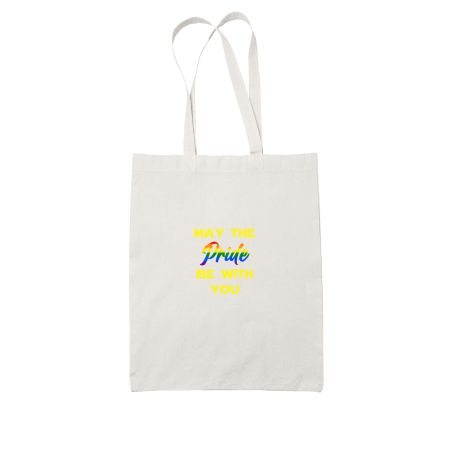 MAY THE Pride BE WITH YOU White Tote Bag