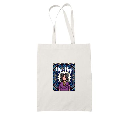 Trippy bandana  White Tote Bag