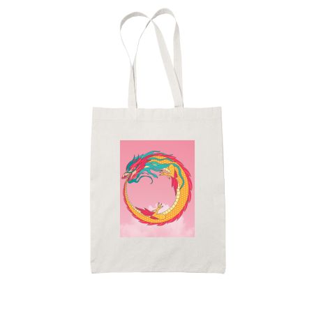 Dragon dear White Tote Bag