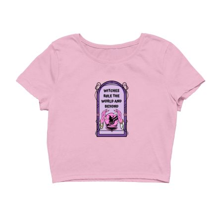 Halloween witch Crop Top