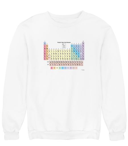 Chemistry  perodic table print Sweatshirt