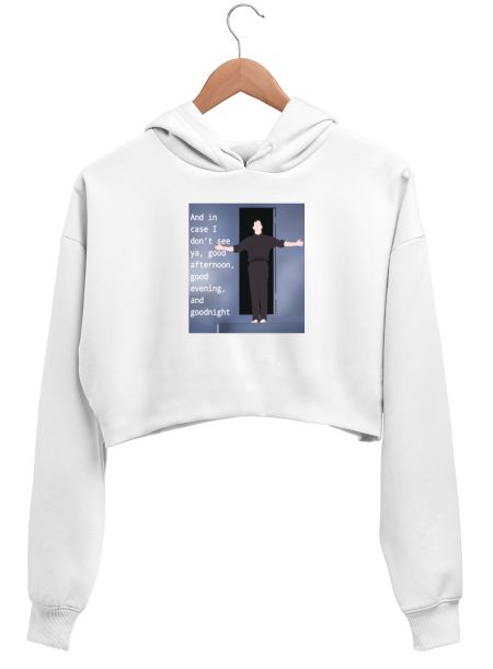 The Truman Show Crop Hoodie