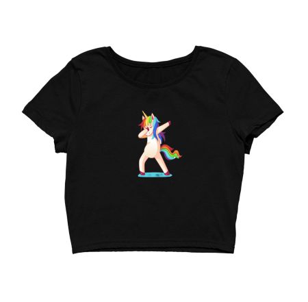 Unicorn  Crop Top