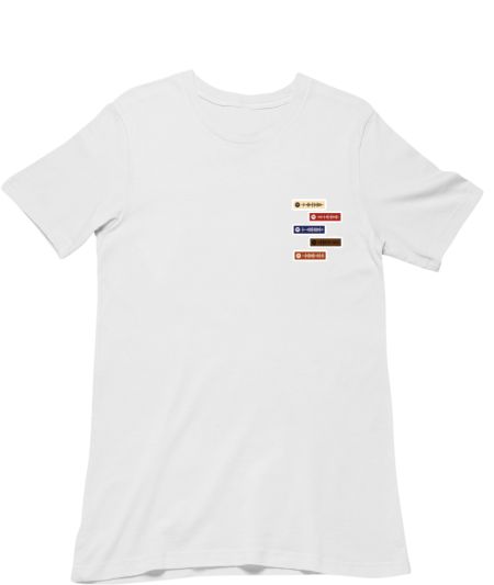 One Direction SPOTIFY CODES (small) Classic T-Shirt