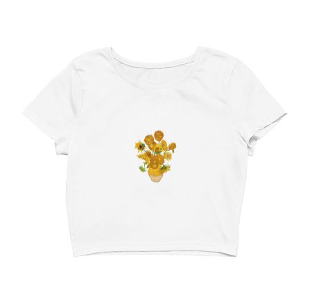 Sunflower Crop Top