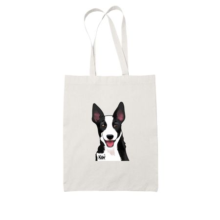 Star - Doggo Portrait White Tote Bag