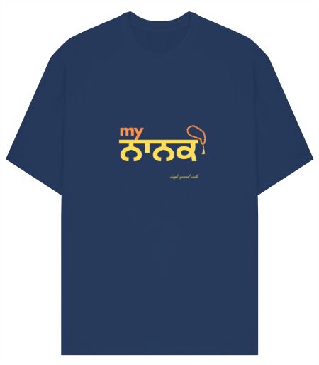 My Nanak Front-Printed Oversized T-Shirt