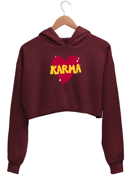 karma(midnights inspired) Crop Hoodie