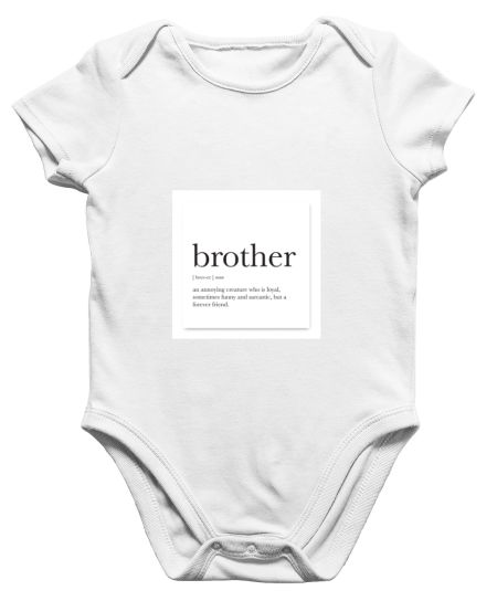 perfect to gift your brother Onesie