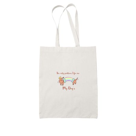 MY DOGS White Tote Bag