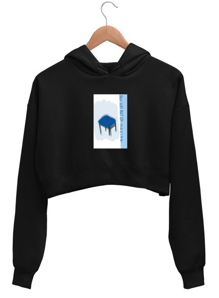 Still life  Crop Hoodie