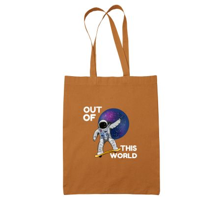 Out of this world Colored Tote Bag