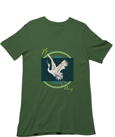 Fly Away Crane Classic T-Shirt