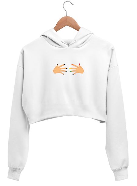 Wednesday Crop Hoodie