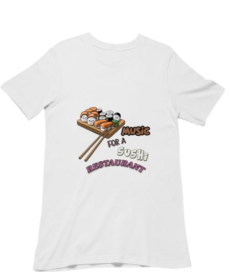 music for a sushi restaurant Regular T-Shirt