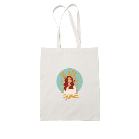 abstract woman portrait Tote Bag