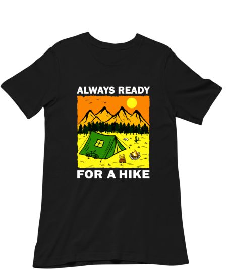Camping and Hiking Lover Sunse Regular T-Shirt