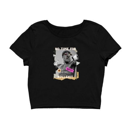 TRENDING QUOTE PRINT Crop Top