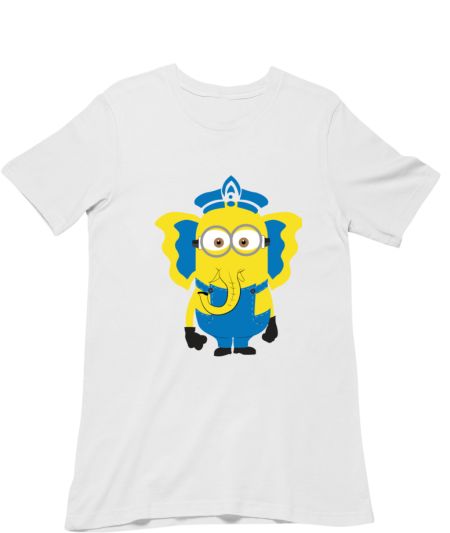 Minion Style Ganpati Regular T-Shirt
