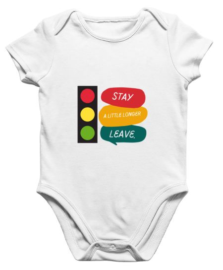 stay or leave Onesie