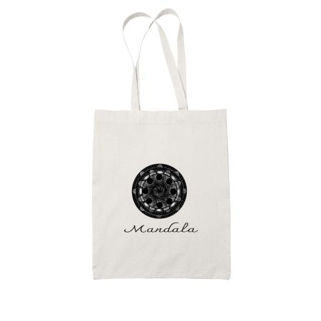 Mandala  White Tote Bag