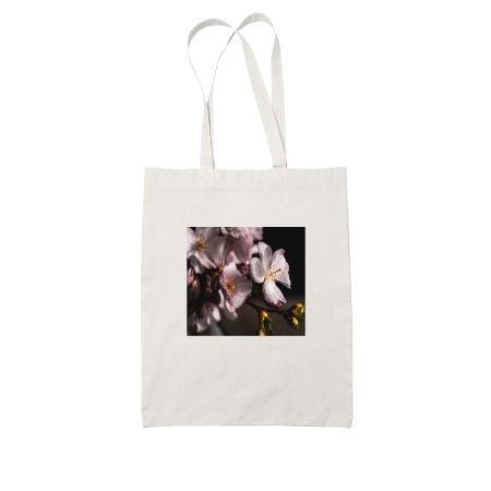 cherry blossoms White Tote Bag