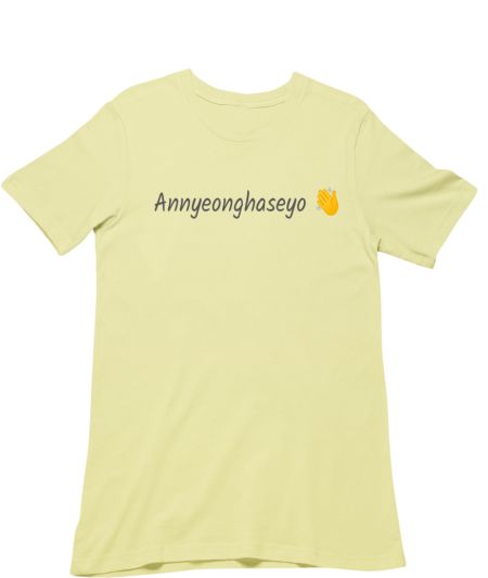 Korean Hello Regular T-Shirt