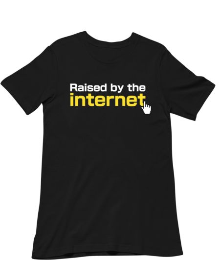 Raised by the internet Regular T-Shirt