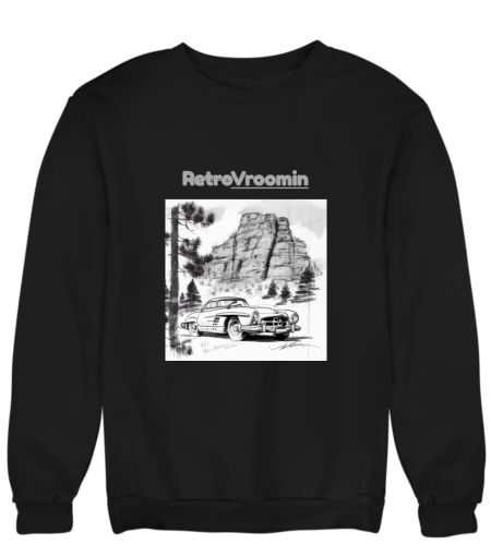 Mercedes 300sl Roadster Retro  Sweatshirt