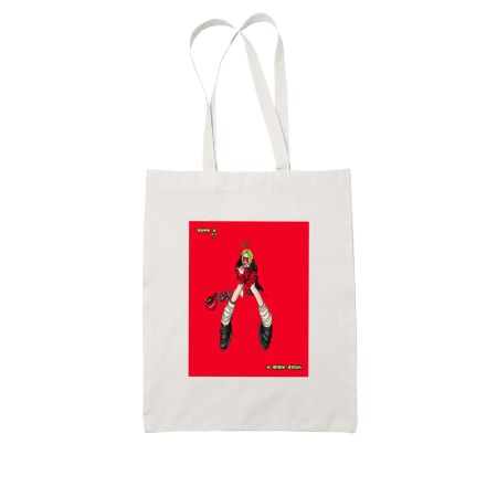 Punk U© x Billie Eilish White Tote Bag