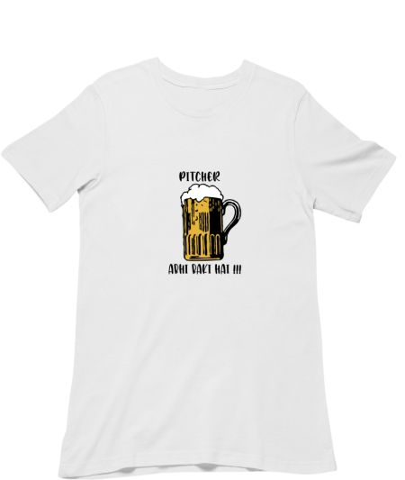 Pitcher Abhi Baki Hai Classic T-Shirt