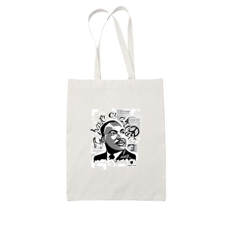 MartinLuther King T-shirt White Tote Bag