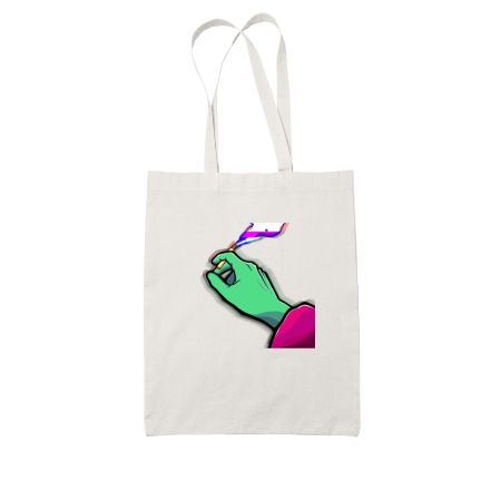 Health is Injurious to Smoking White Tote Bag