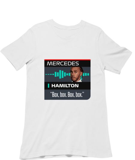 Lewis Hamilton - Box, box. Regular T-Shirt
