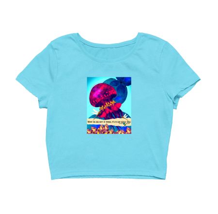 SURREAL world Crop Top