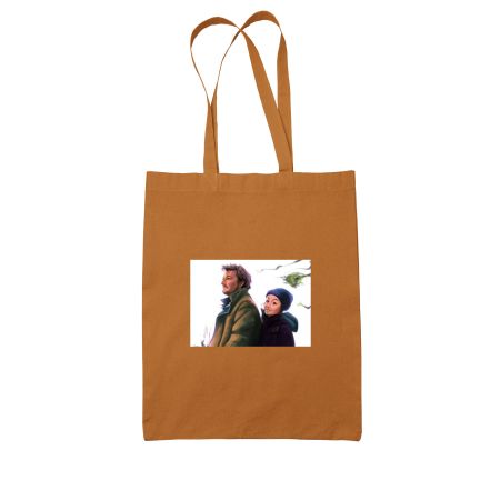 Joel and Ellie Colored Tote Bag