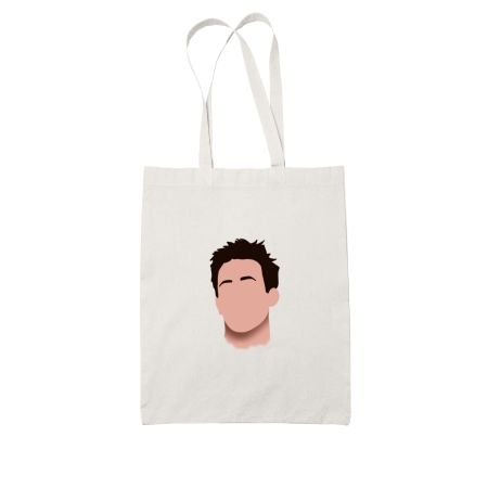 Chandler Bing White Tote Bag