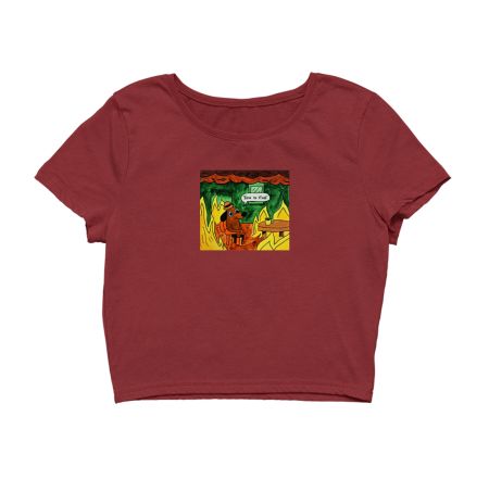 This is Fine Meme Crop Top