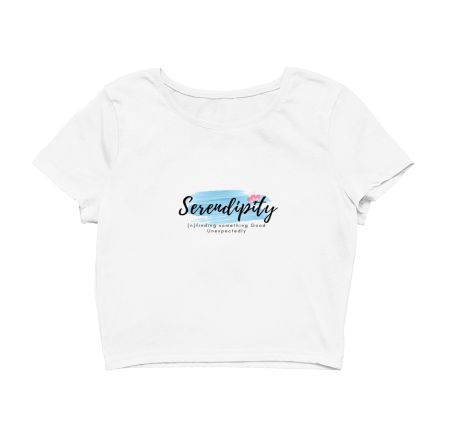 Serendipity T-shirt, Hoodies Crop Top