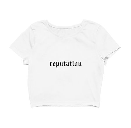 Taylor Swift : Reputation  Crop Top