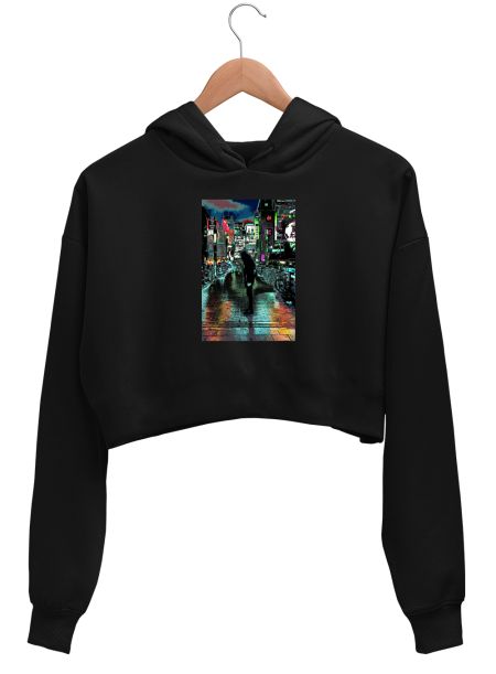 Gloom Crop Hoodie