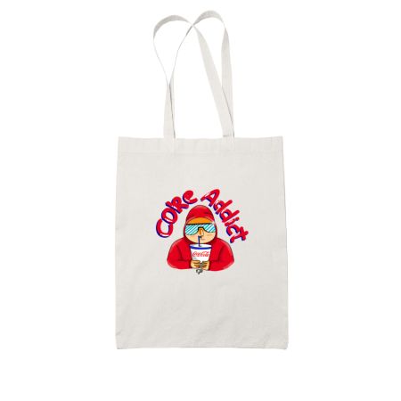 Coke addict White Tote Bag