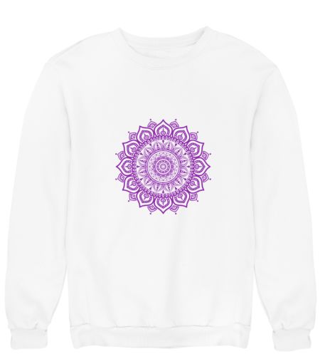 Mandala- purple Sweatshirt