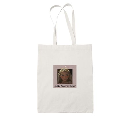 IDFC White Tote Bag